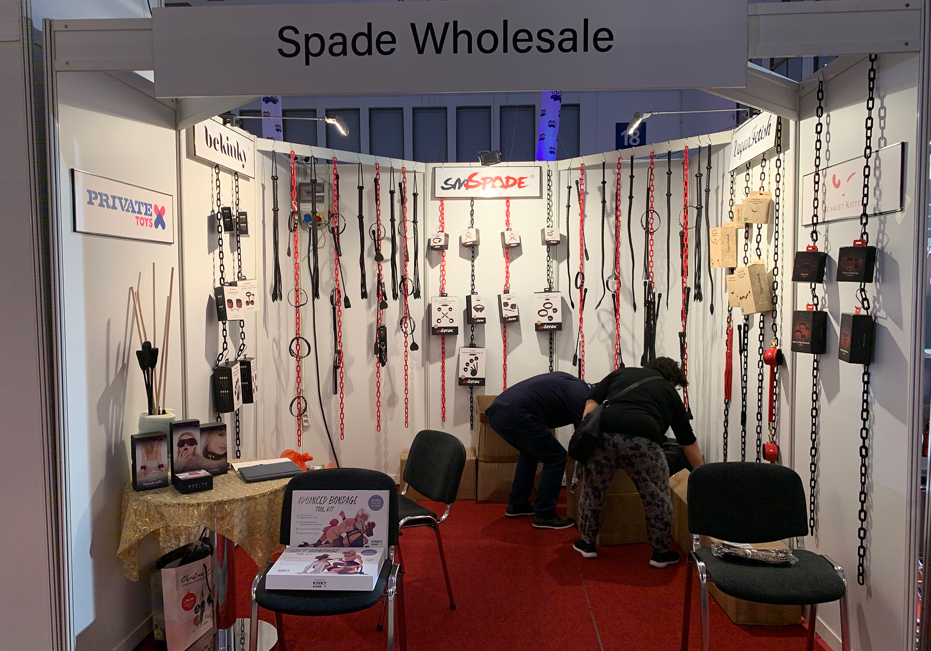 Spade Successfully Launched New Bondage Items At Venus Berlin 2019